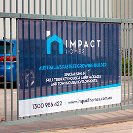 Mesh Fence Banners