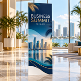 Conference Board 2 x 7 ft — full-color printed half-inch foamboard