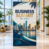 Conference Board 4 x 7 ft — full-color printed half-inch foamboard