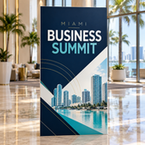 Conference Board 4 x 8 ft — half-inch foamboard corporate event display