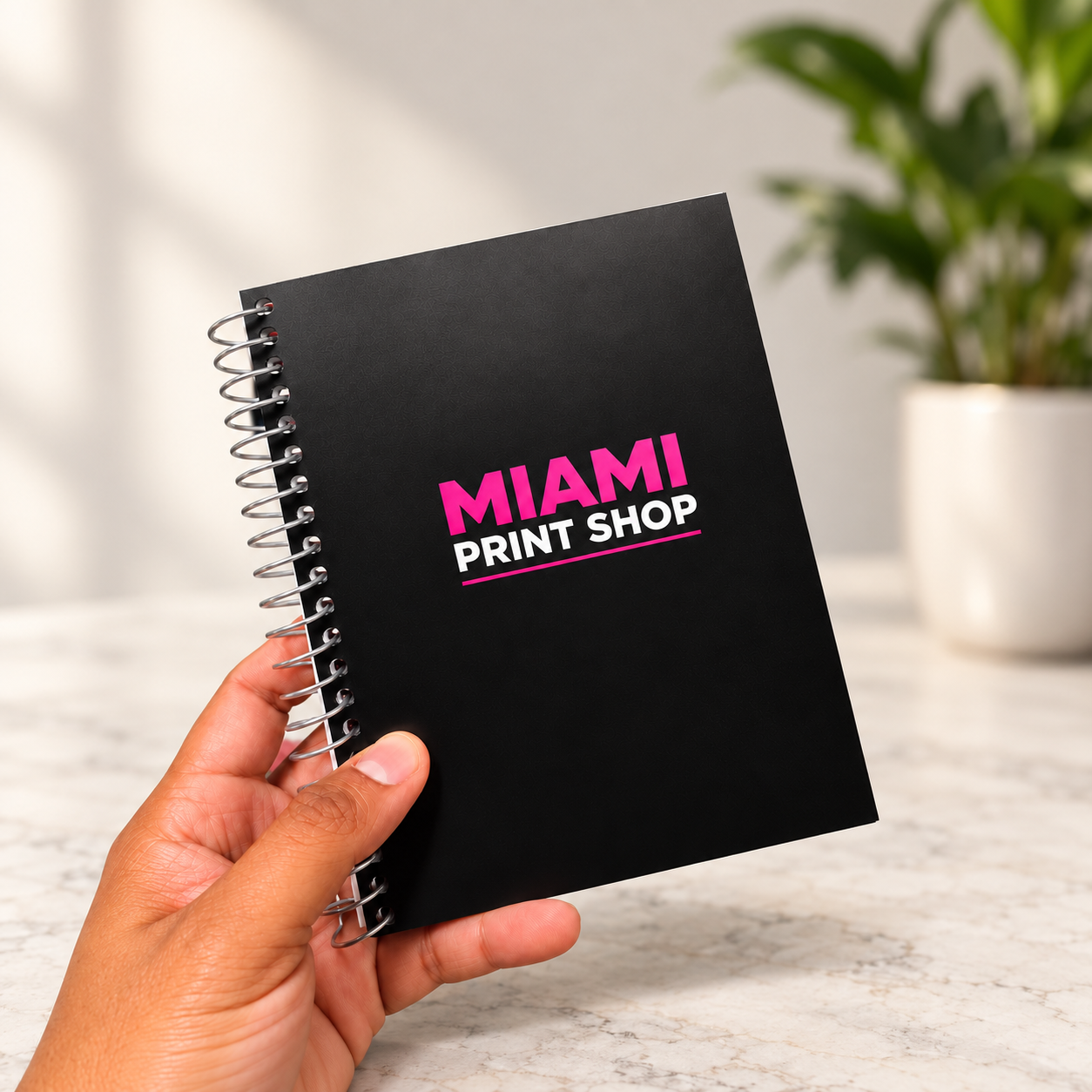 Custom logo notebook for corporate events