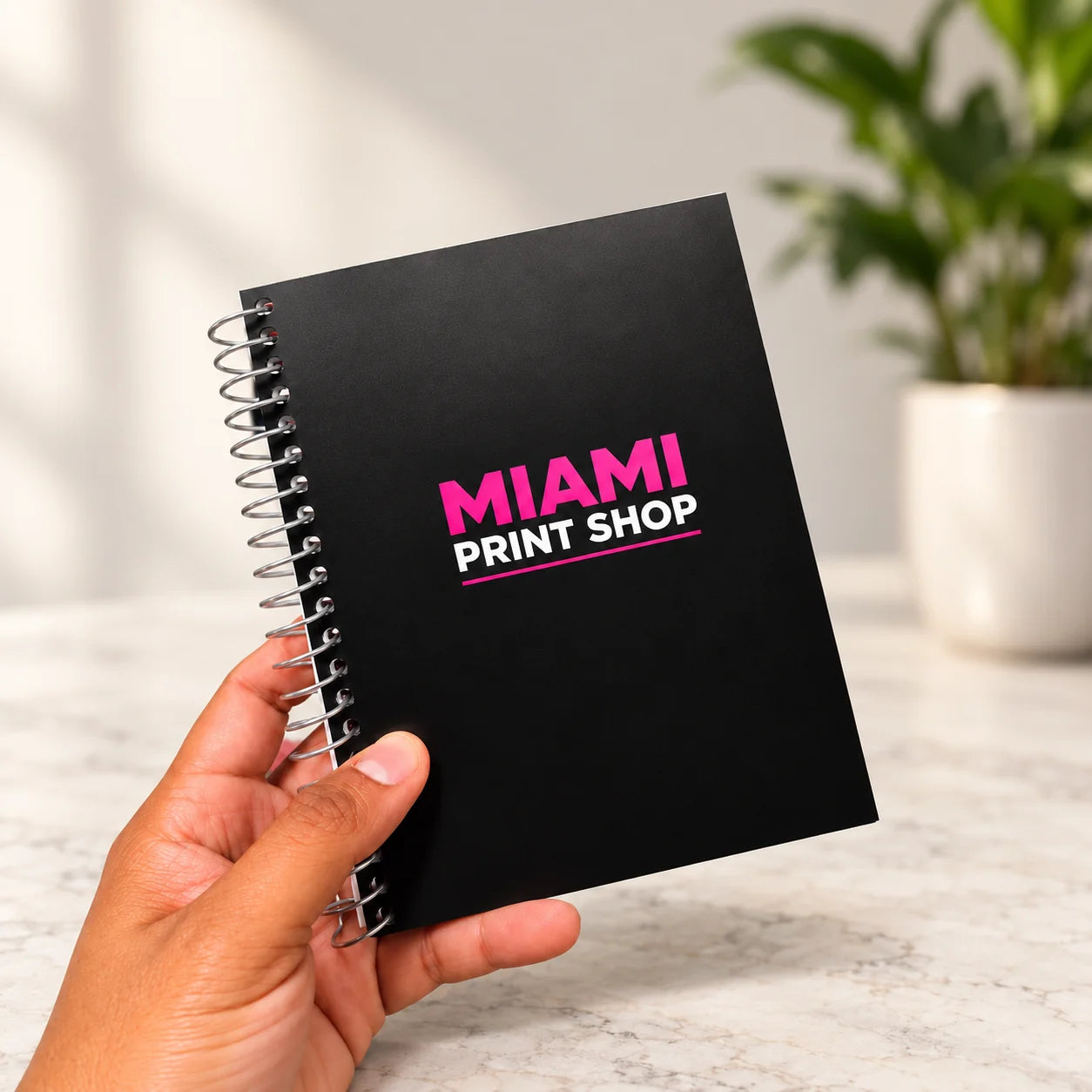 Custom logo notebook for corporate events